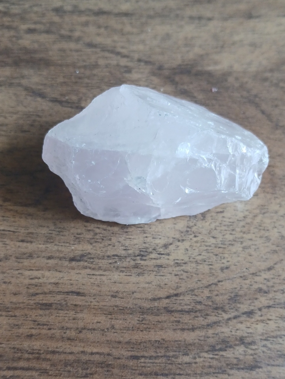 Natural Rose Quartz Crystal Decorative Stone - Pink